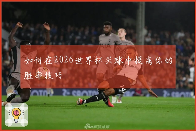 如何在2026世界杯买球中提高你的胜率技巧